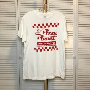NWOT Disney Pixar Toy Story Pizza Planet Uniform T-shirt Adult M